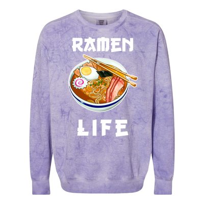 Ramen Life Colorblast Crewneck Sweatshirt