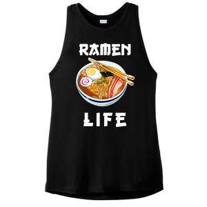 Ramen Life Ladies PosiCharge Tri-Blend Wicking Tank