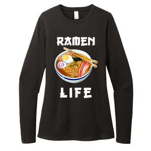 Ramen Life Womens CVC Long Sleeve Shirt