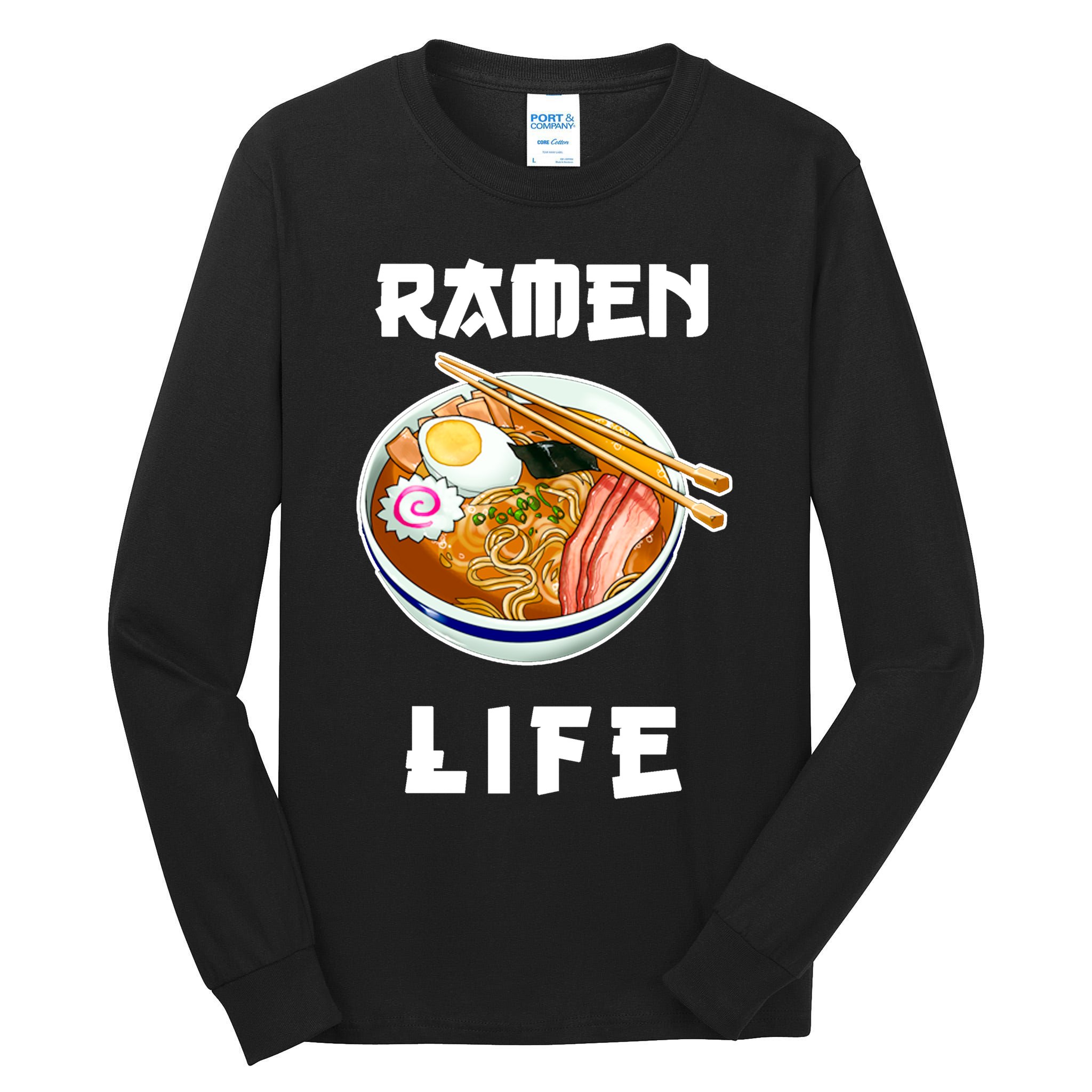 Ramen Life Tall Long Sleeve T-Shirt