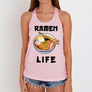 Ramen Life Women's Knotted Racerback Tank