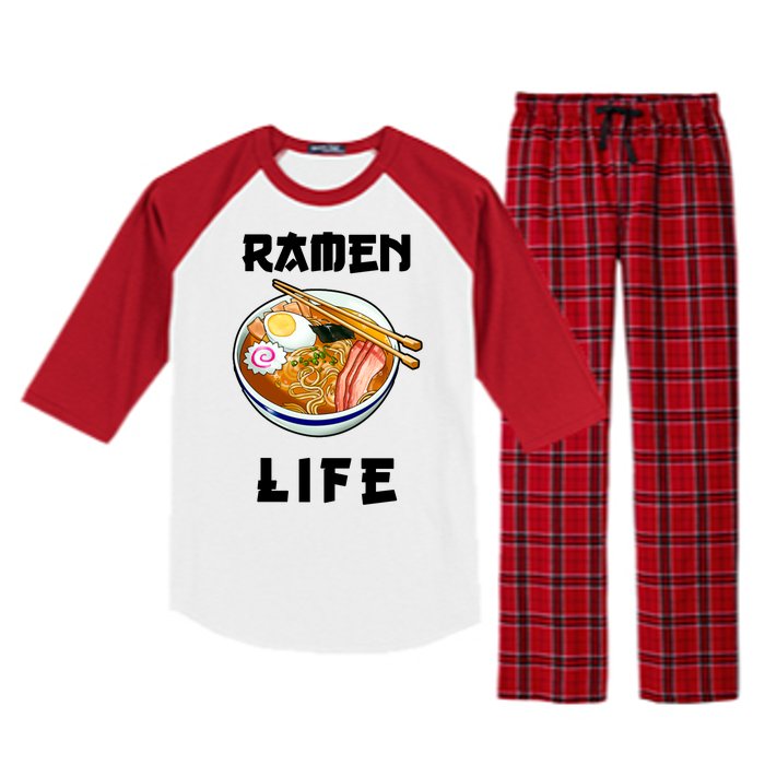 Ramen Life Raglan Sleeve Pajama Set