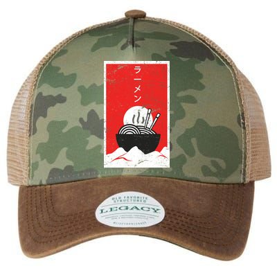 Ramen Noodles Retro Legacy Tie Dye Trucker Hat