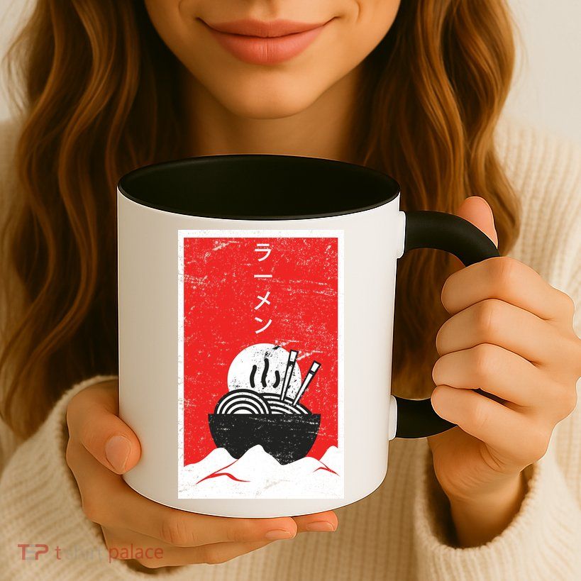 Ramen Noodles Retro Mug