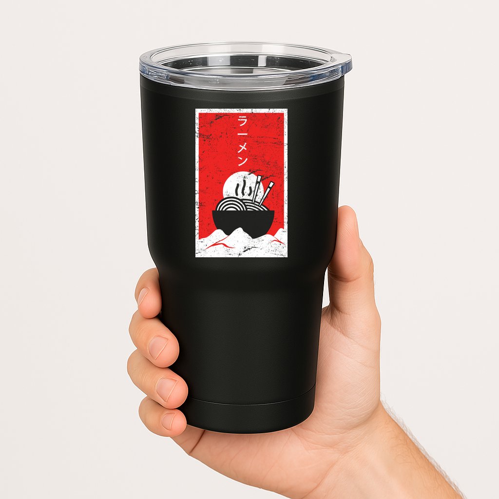 Ramen Noodles Retro Tumbler