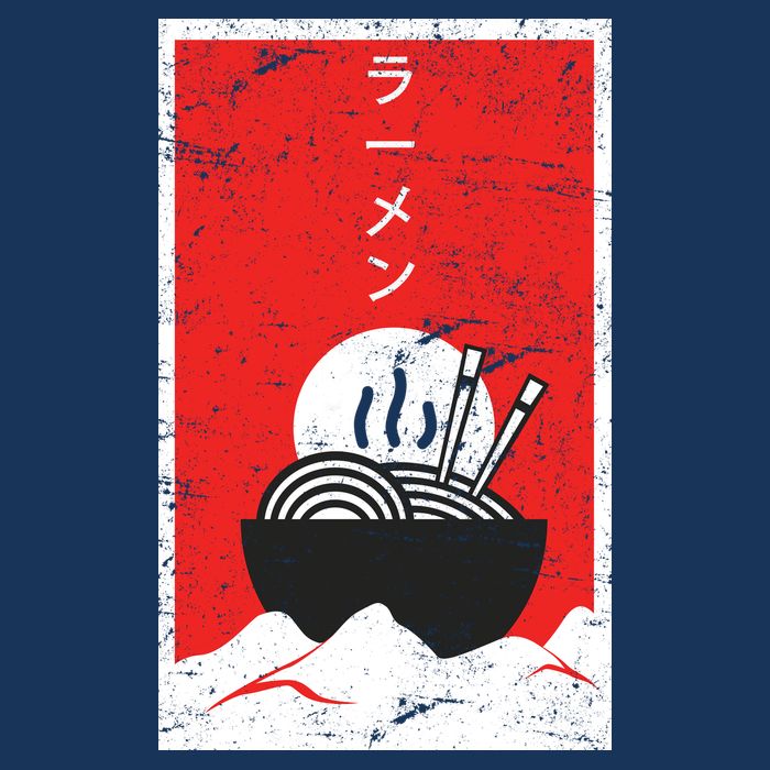 Ramen Noodles Retro T-Shirt