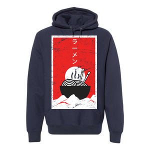 Ramen Noodles Retro Premium Hoodie