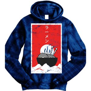 Ramen Noodles Retro Tie Dye Hoodie