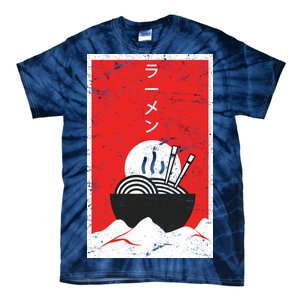 Ramen Noodles Retro Tie-Dye T-Shirt