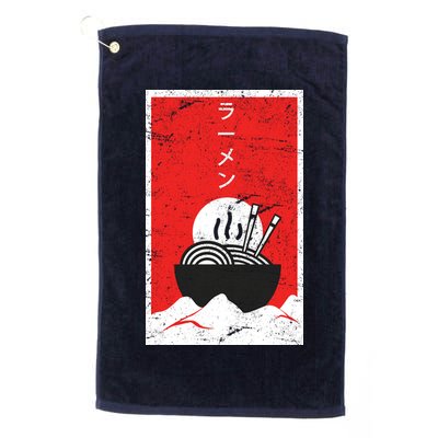 Ramen Noodles Retro Golf Towel