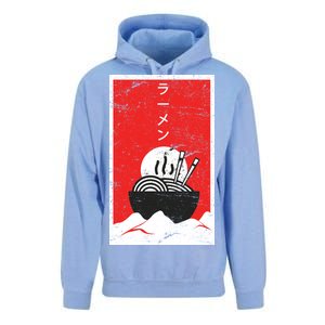 Ramen Noodles Retro Unisex Surf Hoodie