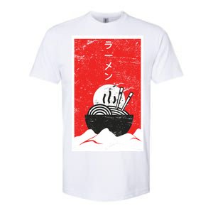 Ramen Noodles Retro Softstyle CVC T-Shirt