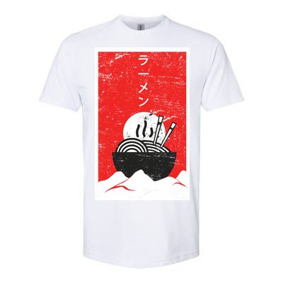 Ramen Noodles Retro Softstyle CVC T-Shirt