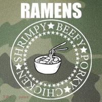 Ramens Shrimpy Beefy Porky Chicken Legacy Tie Dye Trucker Hat