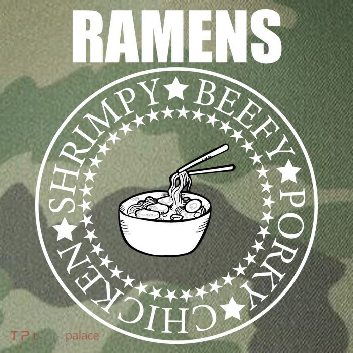Ramens Shrimpy Beefy Porky Chicken Legacy Tie Dye Trucker Hat