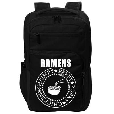 Ramens Shrimpy Beefy Porky Chicken Impact Tech Backpack
