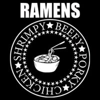 Ramens Shrimpy Beefy Porky Chicken Cropped Pullover Crew