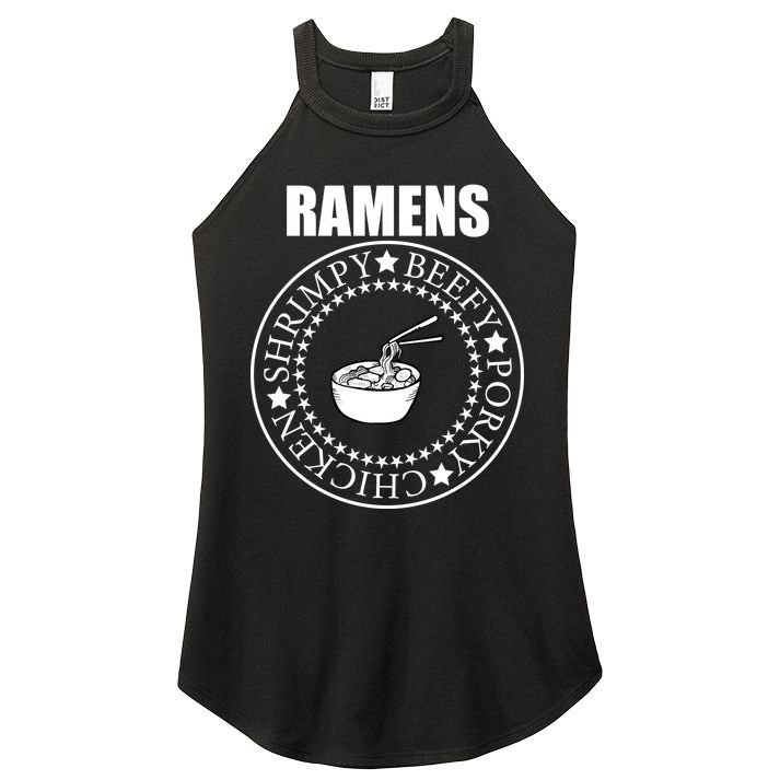 Ramens Shrimpy Beefy Porky Chicken Women's Perfect Tri Rocker Tank