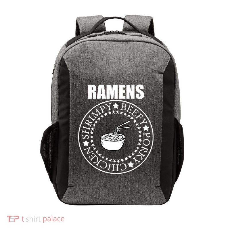 Ramens Shrimpy Beefy Porky Chicken Vector Backpack