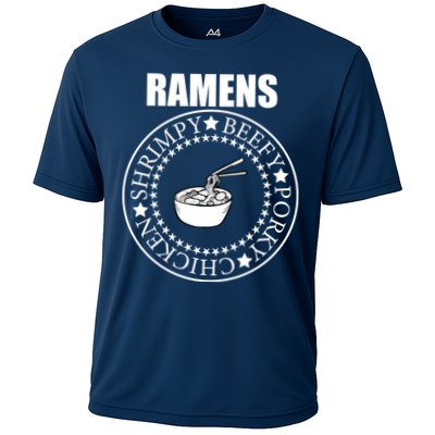 Ramens Shrimpy Beefy Porky Chicken Performance Shirt
