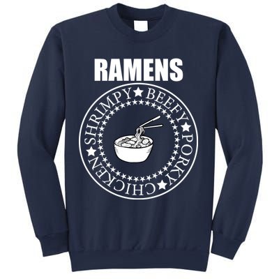 Ramens Shrimpy Beefy Porky Chicken Sweatshirt