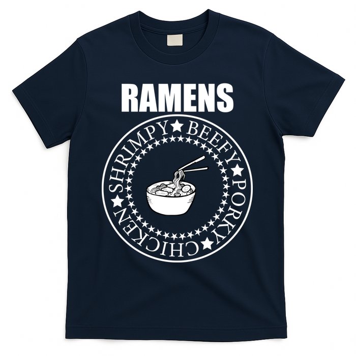 Ramens Shrimpy Beefy Porky Chicken T-Shirt