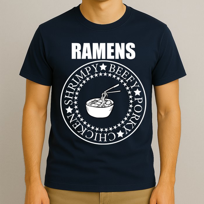 Ramens Shrimpy Beefy Porky Chicken T-Shirt