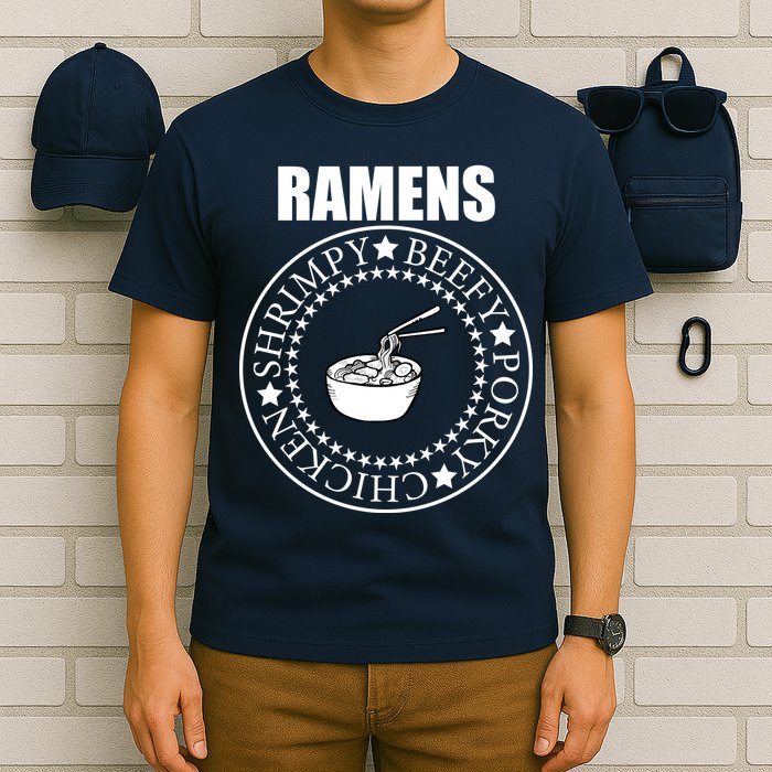 Ramens Shrimpy Beefy Porky Chicken T-Shirt