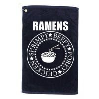 Ramens Shrimpy Beefy Porky Chicken Golf Towel