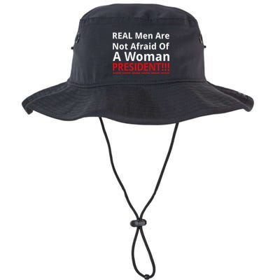Real Are Not Afraid Of A Woman Presidentreal Are Not Afraid Of A Woman Bucket Hat