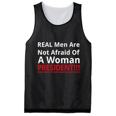 Real Are Not Afraid Of A Woman Presidentreal Are Not Afraid Of A Woman Mesh Reversible Basketball Jersey Tank