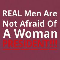 Real Are Not Afraid Of A Woman Presidentreal Are Not Afraid Of A Woman 16oz Travel Tumbler