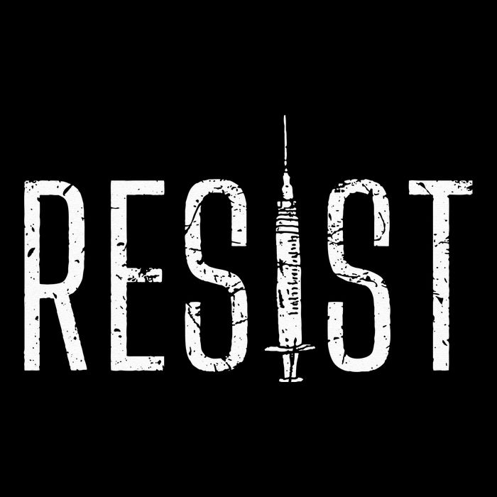 Resist AntiVax No Forced Vaccination Mandate Cooling Performance Crew T-Shirt