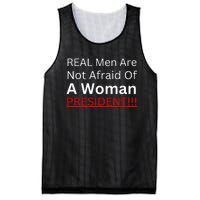 Real Are Not Afraid Of A Woman President Mesh Reversible Basketball Jersey Tank