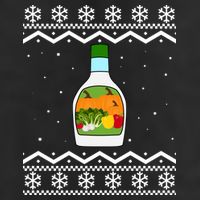 Ranch Bottle Funny Ugly Christmas Adult Drive Performance Visor