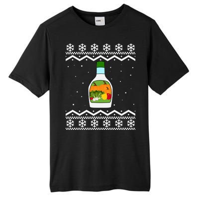 Ranch Bottle Funny Ugly Christmas Tall Fusion ChromaSoft Performance T-Shirt