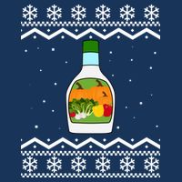 Ranch Bottle Funny Ugly Christmas Cool Comfort Performance Bucket Hat