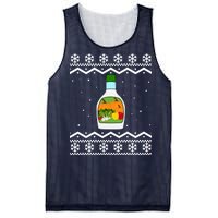 Ranch Bottle Funny Ugly Christmas Mesh Reversible Basketball Jersey Tank