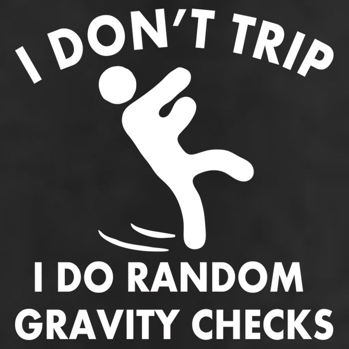 Random Gravity Checks Funny Trucker Hat