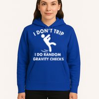 Random Gravity Checks Funny Hoodie