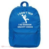 Random Gravity Checks Funny 16 in Basic Backpack