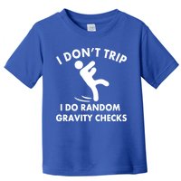 Random Gravity Checks Funny Toddler T-Shirt