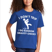 Random Gravity Checks Funny Kids T-Shirt