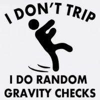 Random Gravity Checks Funny Garment-Dyed Sweatshirt