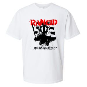 R.A.N.C.I.D And Out Come The Wolves Sueded Cloud Jersey T-Shirt