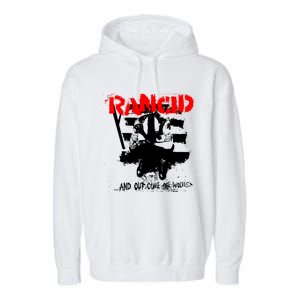 R.A.N.C.I.D And Out Come The Wolves Garment-Dyed Fleece Hoodie