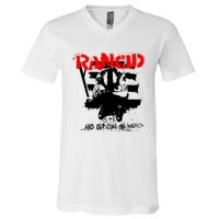 R.A.N.C.I.D And Out Come The Wolves V-Neck T-Shirt