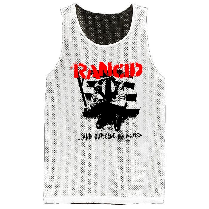 R.A.N.C.I.D And Out Come The Wolves Mesh Reversible Basketball Jersey Tank