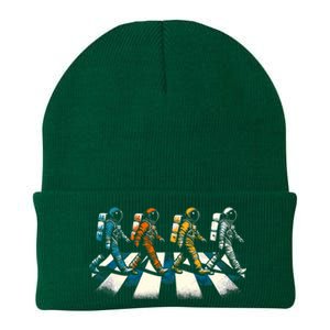 Retro Astronaut Outer Space Knit Cap Winter Beanie