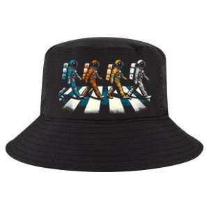 Retro Astronaut Outer Space Cool Comfort Performance Bucket Hat